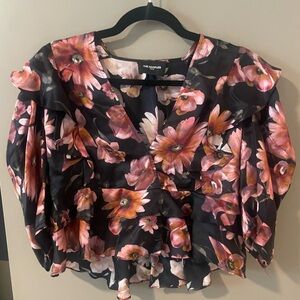 The Kooples “Daisy in Satin” blouse Medium